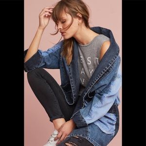 Pilcro Jadira Denim Kimono Jacket
